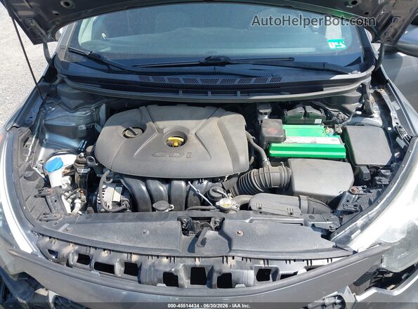 KNAFK5A89G5585404 2016 KIA FORTE Gray Widok z tyłu
