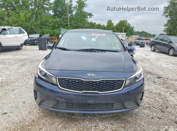 KNAFK5A89H5687478 2017 KIA FORTE Black Դիմացի տեսք
