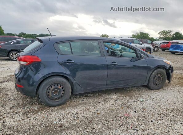 KNAFK5A89H5687478 2017 KIA FORTE Black Հետևի աջ