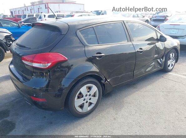 KNAFK5A8XG5598601 2016 KIA FORTE Black Trasero derecho