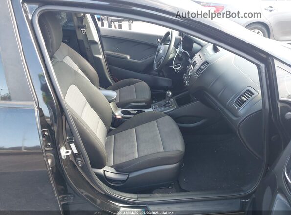 KNAFK5A8XG5598601 2016 KIA FORTE Black Vista interior delantera