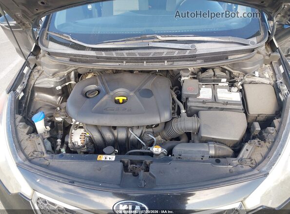 KNAFK5A8XG5598601 2016 KIA FORTE Black Vista trasera