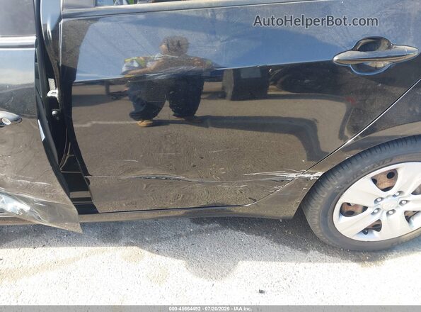 KNAFK5A8XG5598601 2016 KIA FORTE Black Vista del cuadro de instrumentos