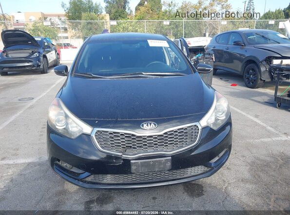 KNAFK5A8XG5598601 2016 KIA FORTE Black 