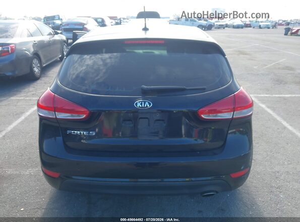 KNAFK5A8XG5598601 2016 KIA FORTE Black 