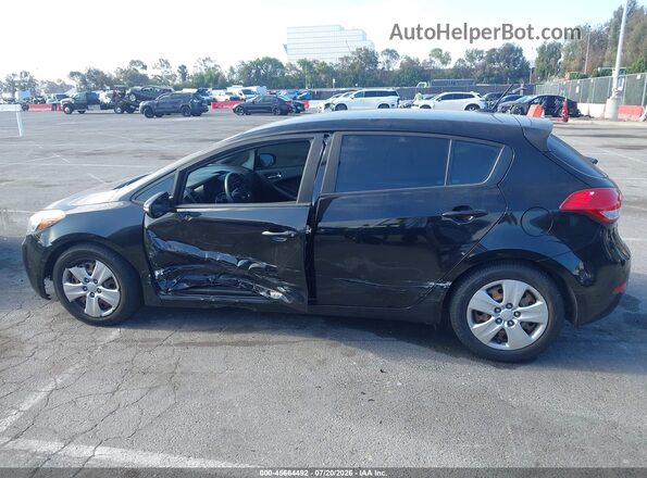 KNAFK5A8XG5598601 2016 KIA FORTE Black 