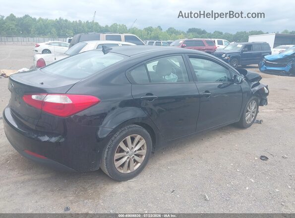 KNAFX4A62G5550150 2016 KIA FORTE Black Հետևի աջ