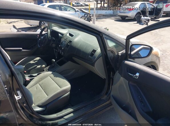 KNAFX4A63G5594898 2016 KIA FORTE Black Vista interior delantera