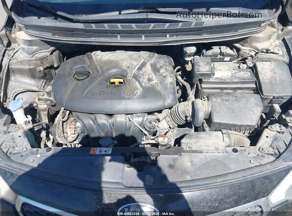 KNAFX4A63G5594898 2016 KIA FORTE Black Vista trasera
