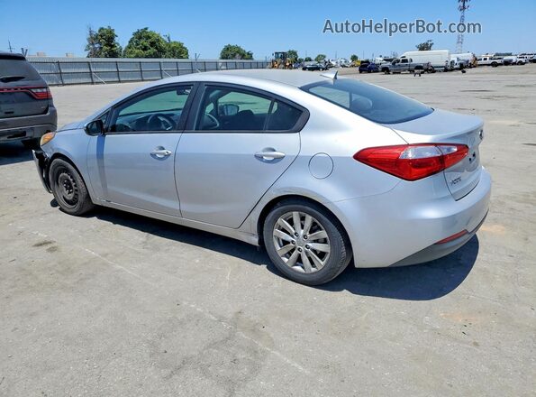 KNAFX4A64G5440460 2016 KIA FORTE Silver Rear left