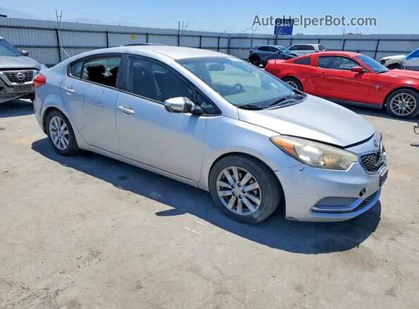 KNAFX4A64G5440460 2016 KIA FORTE Silver Front right