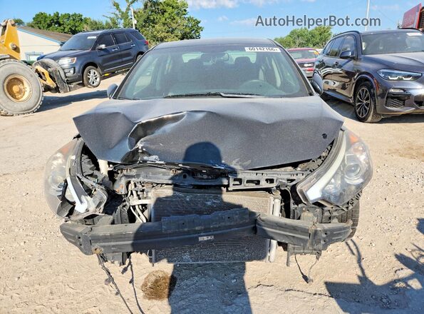 KNAFX4A64G5455024 2016 KIA FORTE Черный Вид спереди