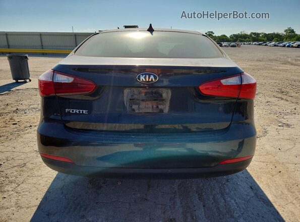 KNAFX4A64G5455024 2016 KIA FORTE Черный Вид сзади