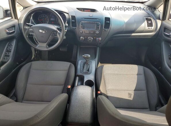 KNAFX4A64G5469392 2016 KIA FORTE Silver Vista del salpicadero