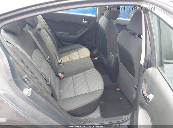 KNAFX4A65G5555679 2016 KIA FORTE Gray Вид наклейки з VIN-кодом