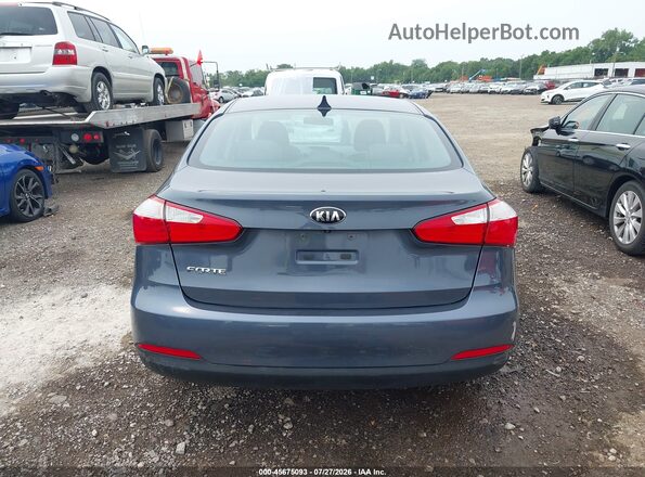 KNAFX4A65G5555679 2016 KIA FORTE Gray 