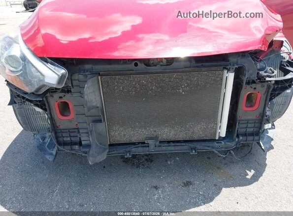 KNAFX4A66G5480295 2016 KIA FORTE Red წინა ხედი