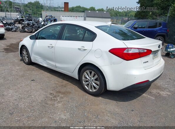 KNAFX4A67G5491998 2016 KIA FORTE Белый Задняя левая четверть
