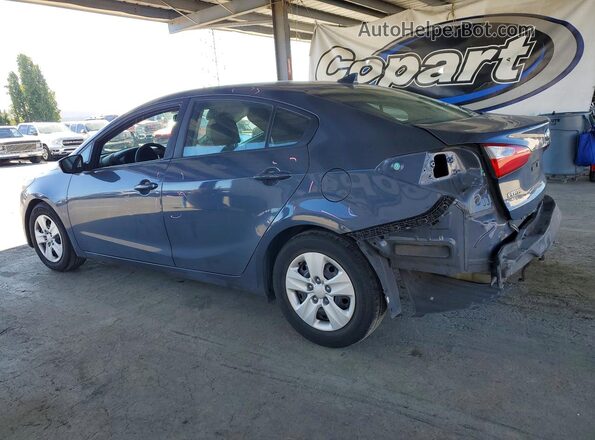 KNAFX4A67G5598291 2016 KIA FORTE Gray Rear left