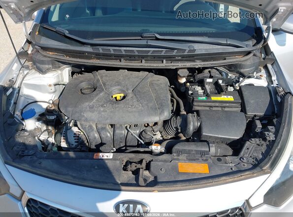 KNAFX4A67G5608527 2016 KIA FORTE Silver Vista trasera