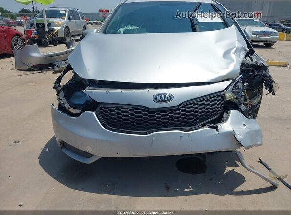 KNAFX4A67G5608625 2016 KIA FORTE Silver წინა ხედი