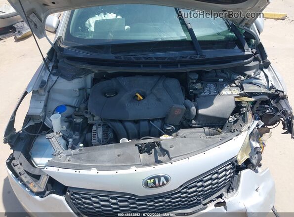KNAFX4A67G5608625 2016 KIA FORTE Silver უკანა ხედი