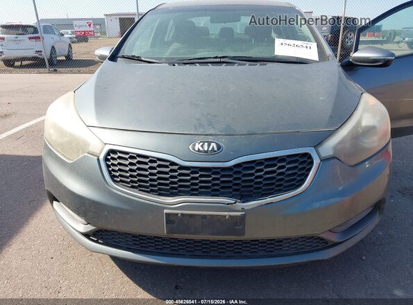 KNAFX4A68G5468181 2016 KIA FORTE Gray Вид спереду