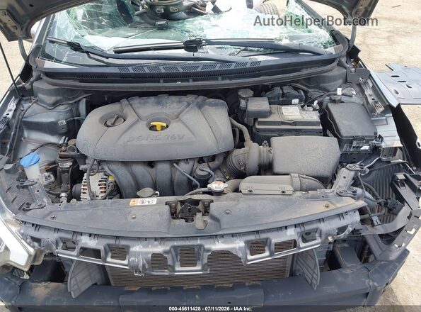 KNAFX4A68G5574209 2016 KIA FORTE Gray Հետևի տեսք