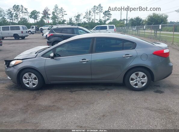 KNAFX4A68G5594749 2016 KIA FORTE Gray Vista interior de 360 grados