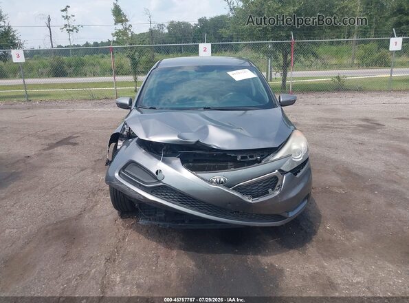 KNAFX4A68G5594749 2016 KIA FORTE Gray Vista del cuadro de instrumentos