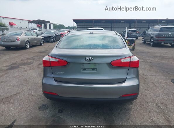 KNAFX4A68G5594749 2016 KIA FORTE Gray 