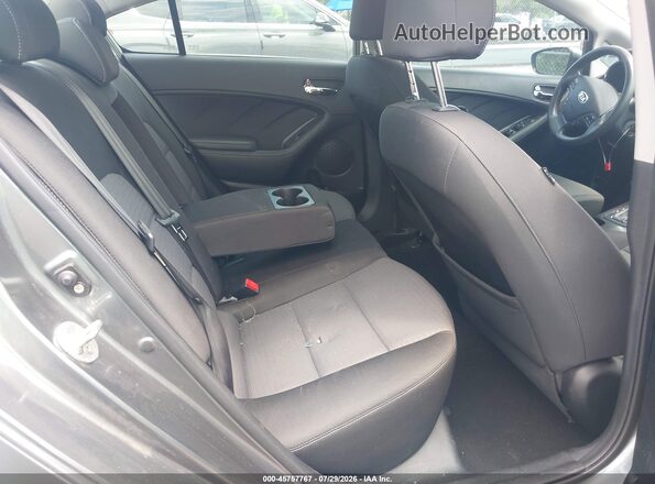 KNAFX4A68G5594749 2016 KIA FORTE Gray Vista de la etiqueta del VIN