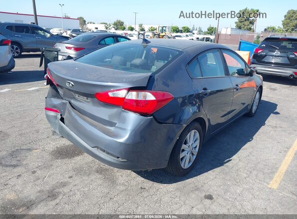 KNAFX4A69G5590256 2016 KIA FORTE Gray Tył prawy