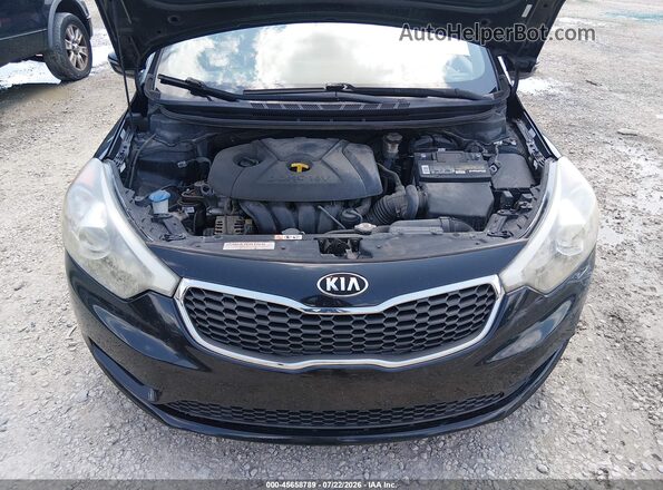 KNAFX4A6XG5498119 2016 KIA FORTE Black Widok z tyłu