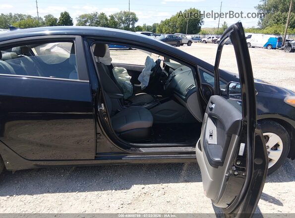 KNAFX4A6XG5498119 2016 KIA FORTE Black Widok wnętrza z przodu