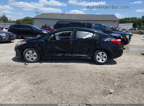 KNAFX4A6XG5498119 2016 KIA FORTE Black Widok wnętrza 360 stopni