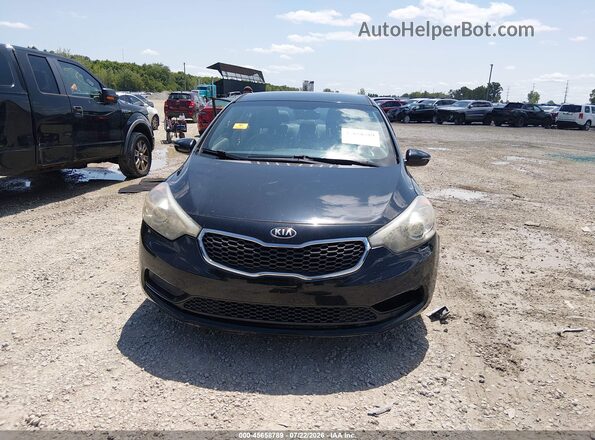 KNAFX4A6XG5498119 2016 KIA FORTE Black Widok zestawu wskaźników