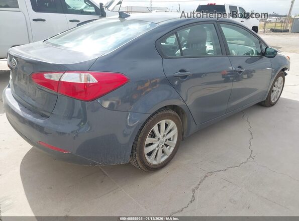 KNAFX4A6XG5541440 2016 KIA FORTE Blue Trasero derecho