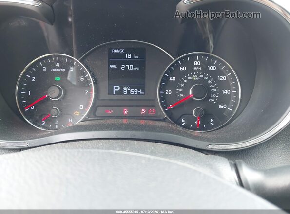 KNAFX4A6XG5541440 2016 KIA FORTE Blue Vista de los asientos traseros