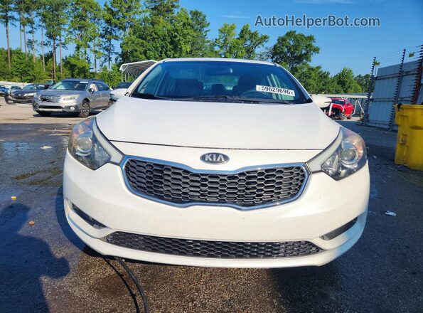 KNAFX4A6XG5592646 2016 KIA FORTE Белый Вид спереди