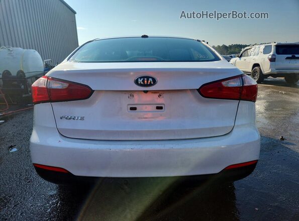 KNAFX4A6XG5592646 2016 KIA FORTE Белый Вид сзади