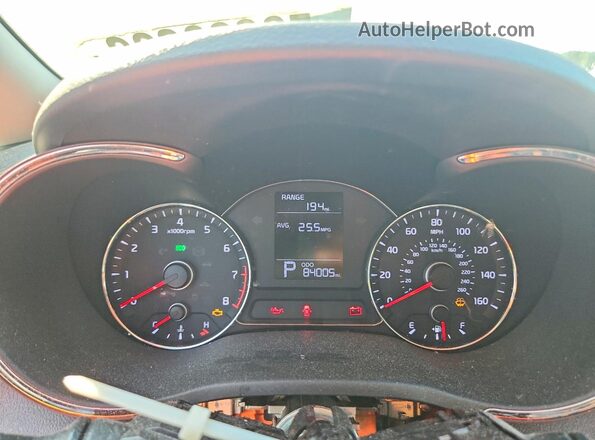 KNAFX4A6XG5592646 2016 KIA FORTE Белый Вид щитка приборов