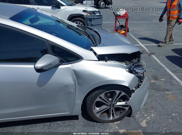 KNAFX4A80G5463137 2016 KIA FORTE Silver Widok zestawu wskaźników