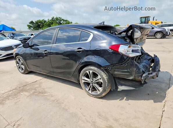 KNAFX4A85G5506239 2016 KIA FORTE Black Задня ліва чверть