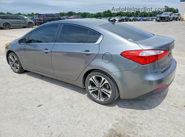 KNAFX4A87G5497639 2016 KIA FORTE Gray Задня ліва чверть