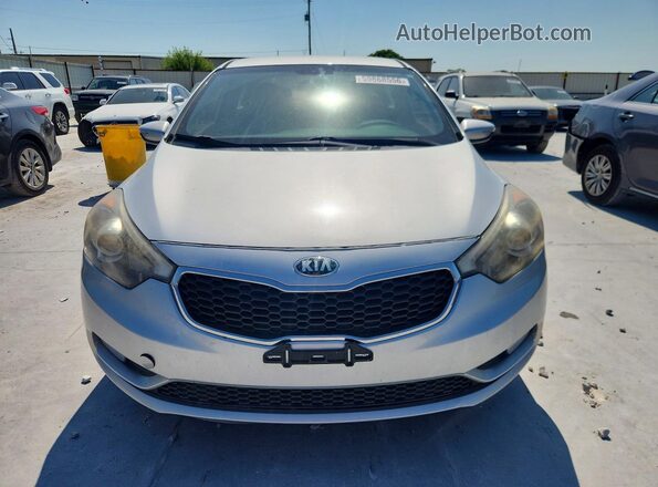 KNAFX4A88G5545116 2016 KIA FORTE Silver Вид спереду