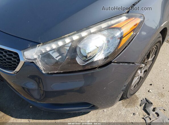 KNAFX5A8XG5598504 2016 KIA FORTE Серый Вид спереди