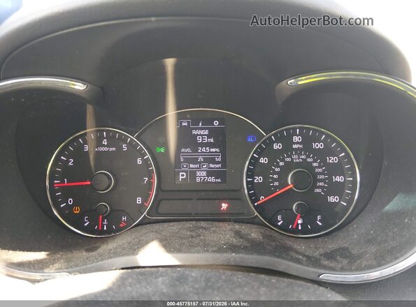 KNAFX5A8XG5598504 2016 KIA FORTE Серый Вид задних сидений
