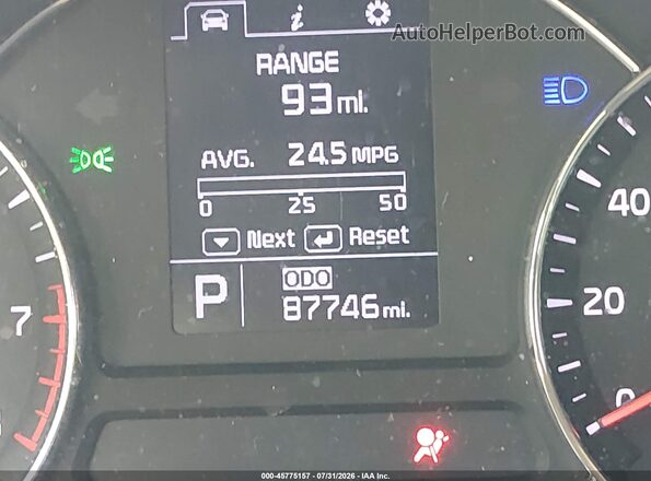 KNAFX5A8XG5598504 2016 KIA FORTE Серый 