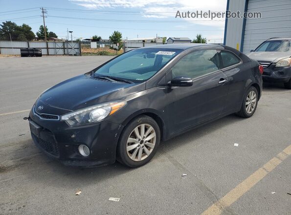 KNAFX6A83G5596857 2016 KIA FORTE Черный Панорамный вид салона 360°